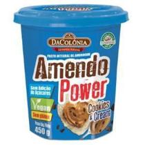 Pasta de amendoim cookies & cream DaColônia 450g - DaColonia Pasta de amendoim cookies & cream DaColônia 450g - DaColonia