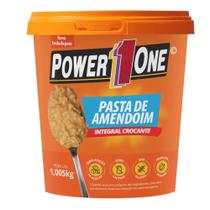 Pasta de amendoim crocante 1kg - power one
