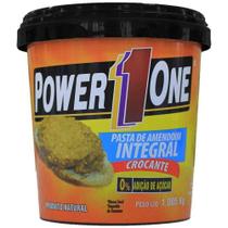 Pasta de Amendoim Crocante (1kg) - Power1One