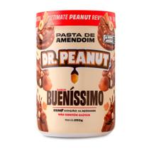 Pasta de Amendoim Dr Peanut Bueníssimo Avelã Wafer e Chocolate Zero Adição de Açúcar 250g