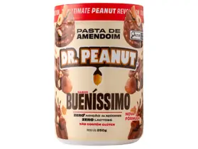 Pasta de Amendoim Dr.Peanut Power Cream Bueníssimo com Whey Protein 250g