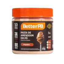 Pasta de amendoim em pó sabor brigadeiro bpb 210g - BETTERPB