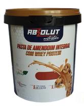 Pasta De Amendoim Gourmet C/ Whey Protein Absolut 1,005 Kg - Absolut nutrition