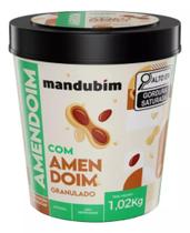 Pasta De Amendoim Granulada Mandubim 100% Amendoim 1 Kg