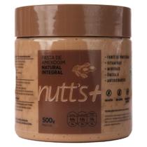 Pasta De Amendoim Integral 500G Natural Nutts Mais - Nutt'S+