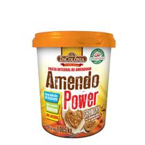 Pasta de Amendoim Integral Amendo Power Crunchy Pote 1,005kg DaColônia