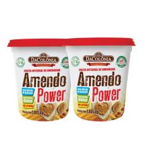 Pasta De Amendoim Integral Amendo Power Tradicional 1,005kg - Da Colônia / 2 potes
