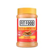 Pasta de Amendoim Integral Cremosa 450g Fit Food
