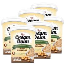 Pasta De Amendoim Integral Cremosa - Cream Doim - 6 unidades