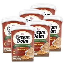 Pasta De Amendoim Integral Crocante - Cream Doim - 6 unidades - Cocada Itapira