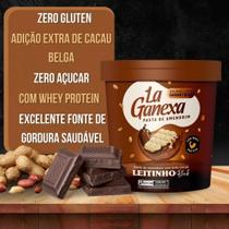 Pasta de Amendoim Integral Gourmet (1,05kg) - Sabor: Leitinho Black - La Ganexa