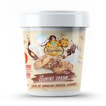 Pasta de Amendoim Integral Gourmet 1Kg La Ganexa - Cookies Cream