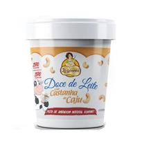 Pasta de Amendoim Integral Gourmet (450g) - Doce de Leite c/ Castanha de Caju