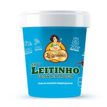 Pasta de Amendoim Integral Gourmet Leitinho com Whey Protein 450g La Ganexa