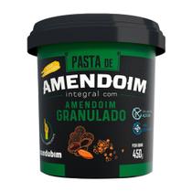 Pasta de Amendoim Integral Mandubim com Amendoim Granulado Sem Açúcar 450g Pasta de Amendoim Integral Mandubim com Amendoim Granulado Sem Açúcar 450g