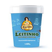 Pasta de Amendoim Integral sabor Leitinho Sem Açucar 450g La Ganexa