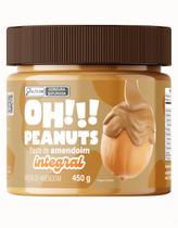 Pasta De Amendoim Integral Sem Açucar 450g Oh Peanuts