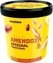 Pasta de Amendoim Integral Tradicional Mandubim Pote 1,kg