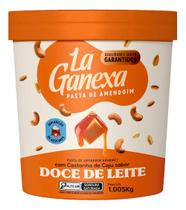 Pasta de Amendoim La Ganexa 1kg Cremosa, Sem Açúcar e Sem Glúten Pasta de Amendoim La Ganexa 1kg Cremosa, Sem Açúcar e Sem Glúten