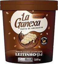 Pasta De Amendoim La Ganexa Leitinho Black Com Whey Protein 1,005kg