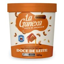 Pasta de Amendoim La Ganexa Leitinho Chocolate Branco Doce de Leite 450g Pasta de Amendoim La Ganexa Leitinho Chocolate Branco Doce de Leite 450g