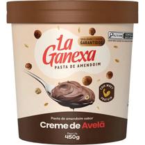 Pasta de Amendoim La Ganexa Zero Açúcar Pote 450g Sabor Creme de Avelã Pasta de Amendoim La Ganexa Zero Açúcar Pote 450g Sabor Creme de Avelã