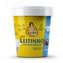 Pasta de Amendoim Leitinho Leite em Pó com Whey Protein 450g La Ganexa Pasta de Amendoim Leitinho Leite em Pó com Whey Protein 450g La Ganexa