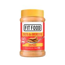 Pasta de Amendoim Natural Cremosa Fit Food 450g