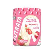 Pasta de amendoim nutrata 600g morango