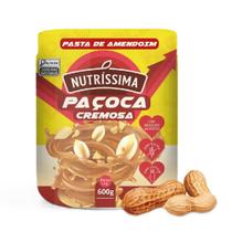Pasta de Amendoim Paçoca Cremosa - Nutríssima 600g Pasta de Amendoim Paçoca Cremosa - Nutríssima 600g