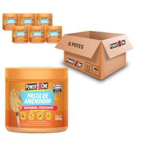 Pasta De Amendoim Power1One Crocante 500G (6 Potes)