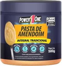 Pasta de Amendoim Power1One Tradicional 500g