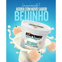 Pasta De Amendoim Sabor Beijinho 450g Vitapower Validade 30/06/2024