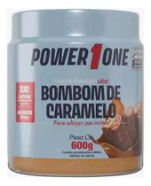 Pasta De Amendoim Sabor Bombom De Caramelo 600g - Power One