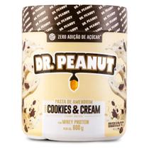 Pasta De Amendoim Sabor Cookies & Cream 600g - Dr. Peanut