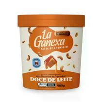 Pasta de Amendoim sabor Doce de Leite com Castanha de Caju