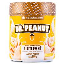 Pasta De Amendoim Sabor Leite em Pó 600g - Dr. Peanut