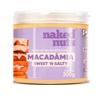 Pasta de Amendoim Sabor Macadâmia Naked Nuts - 300g