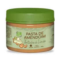 Pasta de Amendoim Sabor Tortinha de Limão Vegana Sem Glúten Eat Clean 300g