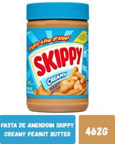 Pasta de amendoim skippy creamy peanut butter 462g Pasta de amendoim skippy creamy peanut butter 462g