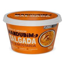 Pasta De Amendoim Vegan Salgada Mel & Mostarda 220g Mandubim Pasta De Amendoim Vegan Salgada Mel & Mostarda 220g Mandubim