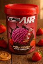Pasta de Amendoim Vitapower Air Morango Trufado 600g Zero Açúcar Zero Lactose Whey Protein Pasta de Amendoim Vitapower Air Morango Trufado 600g Zero Açúcar Zero Lactose Whey Protein