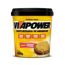 Pasta de Amendoim Vitapower Integral Crocante 450g