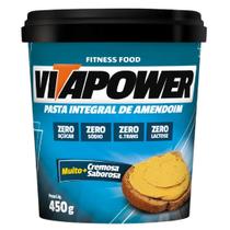 Pasta de amendoim vitapower integral pote 450g sabor tradicional