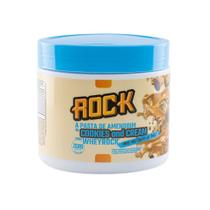 Pasta de Amendoim Whey Rock (600g) - Sabor: Cookies And Cream c/ Whey Rock