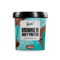 Pasta de Amendoim Zero Açúcar Brownie com Whey Protein Tocca 450g