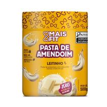 Pasta de Amendoim Zero Açúcar Leitinho MaisFit 500g