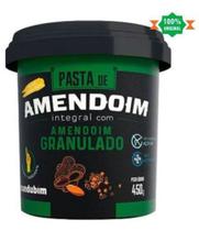 Pasta de amendoin c/granulado mandubim - 450 gr