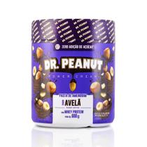 Pasta de Amendoin Com Whey Protein 600g - Dr Peanut