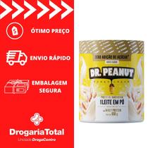 Pasta De Amendoin Dr Peanut Power Cream Sabor Leite em Pó Zero Adição de Açúcar com Whey Protein 650g